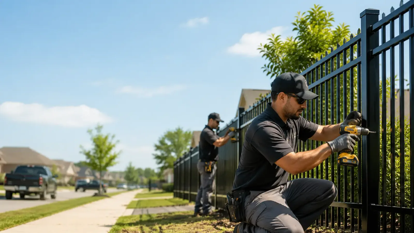 Metal Fence Installation in Wolverton, MN